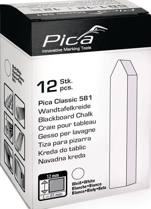 Pica Tafelkreide Classic ( 4000871432 ) weiß