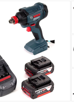 Bosch GDX 18 V-180 Li-Ion Akku Drehschlagschrauber + 2 x 6,0 Ah Akku + Ladegerät - Toolbrothers