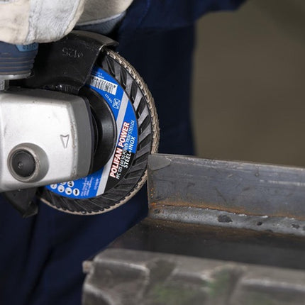 PFERD flap disc TRIM STEELOX ( 8001720488 ) Ø 125 mm grain size 40 PFC / B / T29