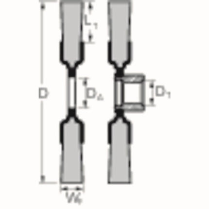 PFERD round brush POS RBG 12512 ( 8000433125 ) Ø 125 mm wire thickness 0.35 mm