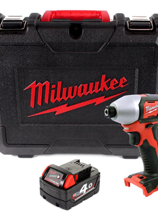 Milwaukee M18 BID-401 18 V Li-Ion Akku Schlagschrauber im Koffer + 1 x 4,0 Ah Akku - ohne Ladegerät - Toolbrothers