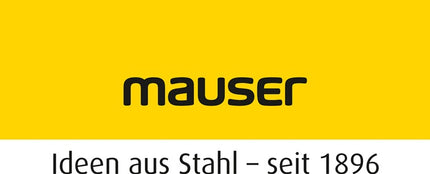 Mauser sight bearing box set ( 9000449001 ) H50xW602xD100mm galvanised steel 6 x MK6 red