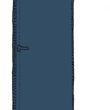 Kirchner Housse de protection SIMPROFLEX ( 4000369720 ) Protection de porte largeur 125 cm transparent