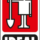 Ideal Erdlochausheber JUMBO ( 4000818468 ) Größe 1 mit 2 Eschenstielen