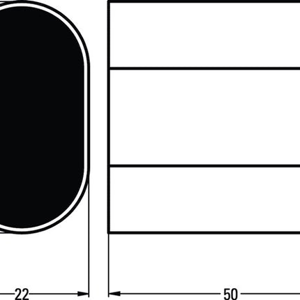 Butoir de porte mural Hermeta 4700 / 4702 / 4704 ( 3000283377 ) aluminium anodisé noir