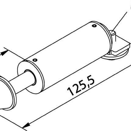 Retenedor HELM ( 3000255742 ) para montaje en pared