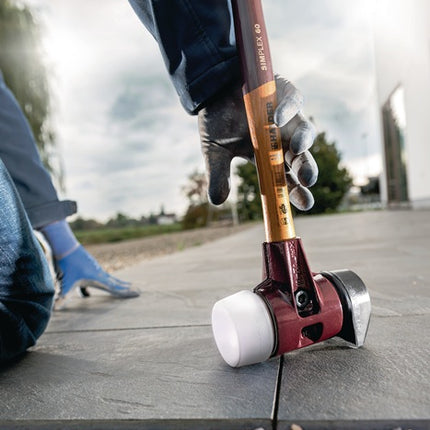 Marteau de protection Halder SIMPLEX ( 8000794782 ) longueur 405 mm Ø tête 60 mm