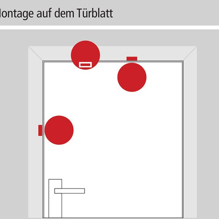 Urządzenie monitorujące GFS Dexcon ( 3000250890 ) bez alarmu wstępnego, plastikowe, czerwone