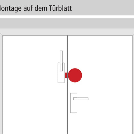 Urządzenie monitorujące GFS Dexcon ( 3000250890 ) bez alarmu wstępnego, plastikowe, czerwone