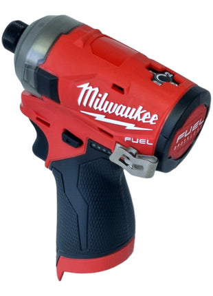 Clé à chocs sans fil Milwaukee M12 FQID-251 12 V 50 Nm 1/4" brushless + 1x batterie 2,5 Ah - sans chargeur