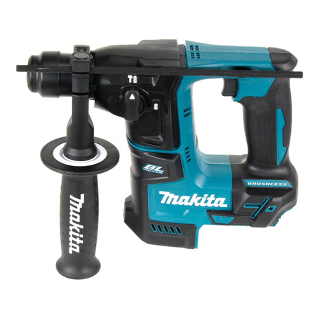 Makita DHR 171 A1X3 trapano a percussione a batteria 18 V 1,2 J SDS-Plus Brushless + 1x batteria ricaricabile 2,0 Ah + set di accessori da 65 pezzi + valigetta - senza caricabatterie