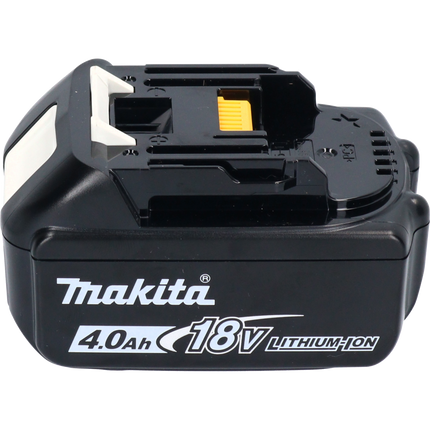 Martillo perforador sin cable Makita DHR 171 M1X3 18 V 1,2 J SDS-Plus Brushless + 1x batería recargable 4,0 Ah + juego de accesorios de 65 piezas + maletín - sin cargador