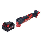Milwaukee M18 FMT-501 Akku Multitool 18 V Brushless + 1x Akku 5,0 Ah - ohne Ladegerät