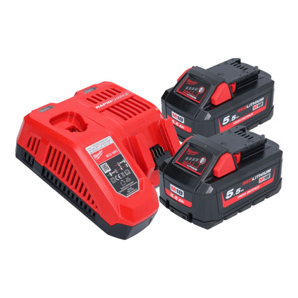 Milwaukee M18 FMT-552 multiutensile a batteria 18 V brushless + 2x batteria 5,5 Ah + caricatore
