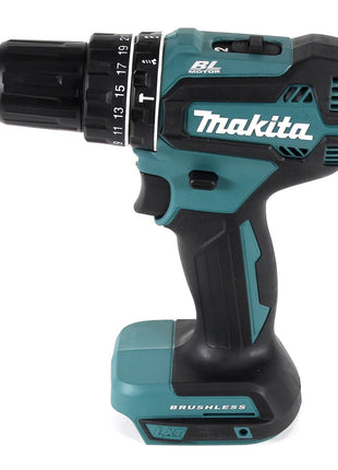 Makita DHP 485 RGJ Akku Schlagbohrschrauber 18V 50Nm + 2x Akku 6,0Ah + Schnellladegerät + Makpac - Toolbrothers