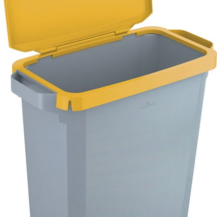 Couvercle rabattable Durable ( 9000468686 ) PP jaune L510xP285mm qualité alimentaire