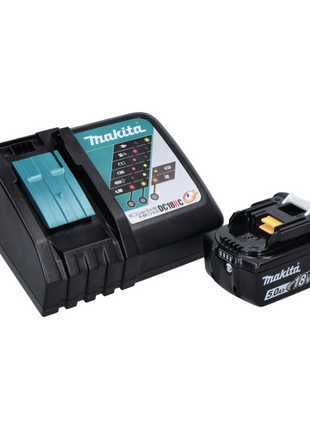 Makita DDA 351 RT1J Akku Winkelbohrmaschine 18 V 13,5 Nm + 1x Akku 5,0 Ah + Ladegerät + Makpac - Toolbrothers