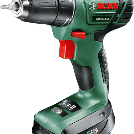 Bosch PSR 14,4 Li Akku Bohrschrauber Zwei-Stufen-Technologie im Transportkoffer + 1x 1,5 Ah Akku + Ladegerät - Toolbrothers