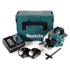 Makita DHS 660 RTJ Akku Handkreissäge 18V 165 mm im Makpac + 2x 5,0Ah Akku + Ladegerät - Toolbrothers