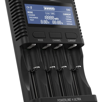 Caricabatterie universale Ansmann UBC Powerline 4 Ultra ( 4000902123 ) con adattatore di rete