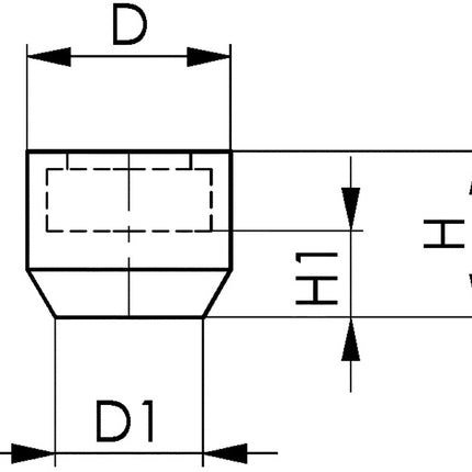 Nasadka ochronna AMF nr 6893 ( 4000604726 ) M6
