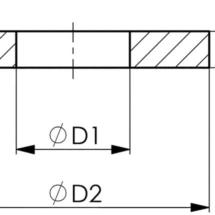 Rondella AMF DIN 6340 ( 4000833437 ) per viti M10