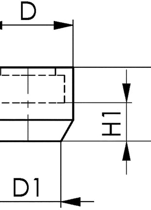 Nasadka ochronna AMF nr 6893 ( 4000604720 ) M10