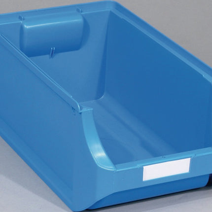 Etykieta Allit ( 9000448722 ) biała z folią do pudełka do przechowywania z otwartym frontem