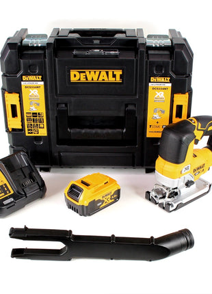 DeWalt DCS 334 P1 Akku Pendelhub Stichsäge 18V Brushless + 1x Akku 5,0Ah + Ladegerät + TSTAK - Toolbrothers