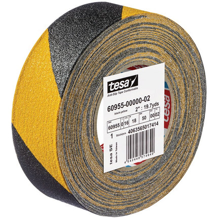 tesa anti-slip tape extremely flexible 60955 ( 4500001278 ) black/yellow