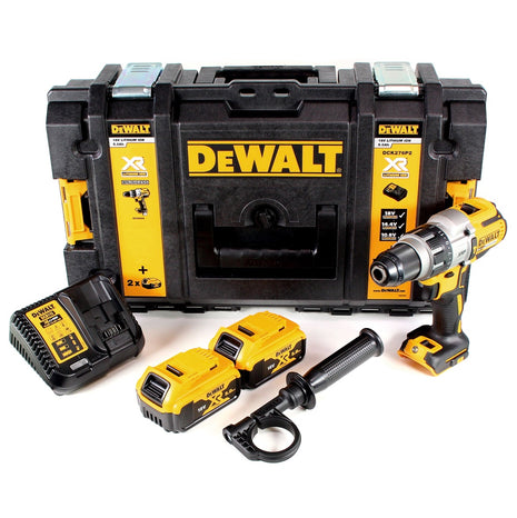 DeWalt DCD 996 P2 Akku Schlagbohrschrauber 18V 95Nm Brushless + 2x Akku 5,0Ah + Ladegerät + Toughbox - Toolbrothers