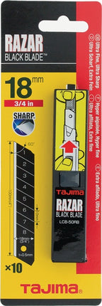 Tajima lame sécable RAZAR BLACK ( 4000819050 ) L100xl18xS0,5mm