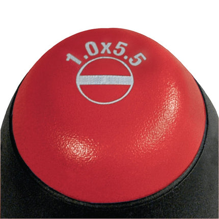 Tournevis Wiha 302 ( 4000825694 ) Largeur de coupe 4 mm Lame ronde