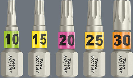 Wera Bit 867 TORX(R) HF ( 8002899422 ) 1/4 ″ TX 25 Longitud 50 mm