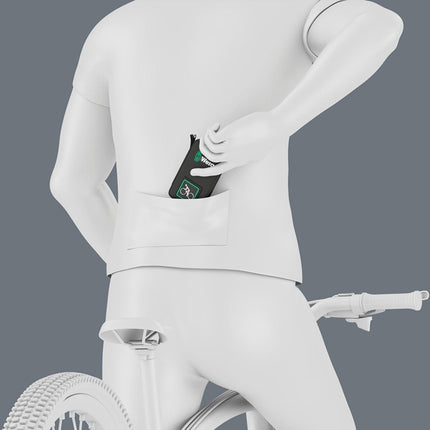 Juego de llaves de vaso y puntas Wera Juego de bicicletas 3 A ( 8002931223 ) Juego de 38 piezas