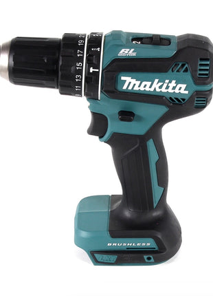 Makita DHP 485 SMTK Akku Schlagbohrschrauber 18V 50Nm Brushless + 1x Akku 4,0Ah + Ladegerät + Koffer mit 101tlg. Zubehörset - Toolbrothers