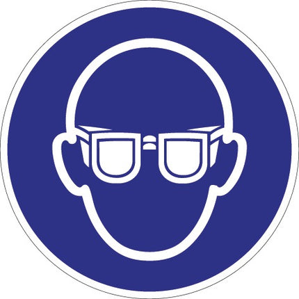 Mandatory sign ASR A1.3/DIN EN ISO 7010 ( 9000477500 ) Use eye protection