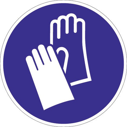 Mandatory sign ASR A1.3/DIN EN ISO 7010 ( 9000477510 ) Use hand protection