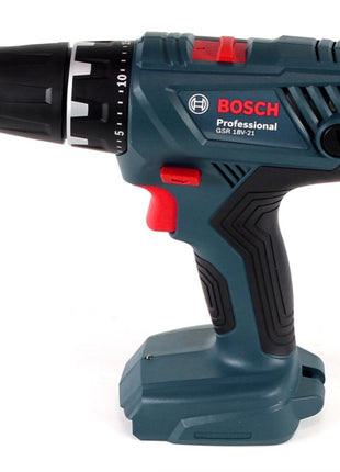 Bosch Professional GSR 18V-21 Akku Bohrschrauber 18V 55Nm + 1x Akku 2,0Ah + Ladegerät + L-Boxx - Toolbrothers