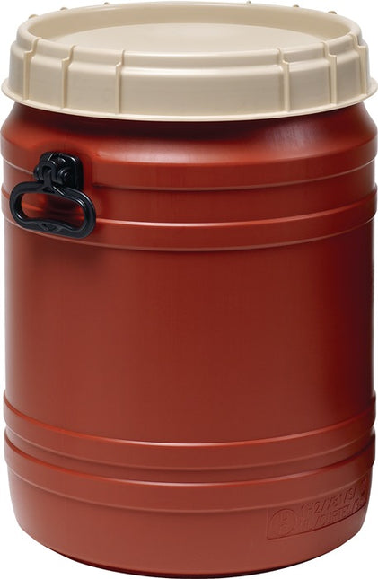 Bęben z szeroką szyjką ( 9000450114 ) 64 l brązowy z beżową pokrywą Otwór wlewowy Ø 354 mm