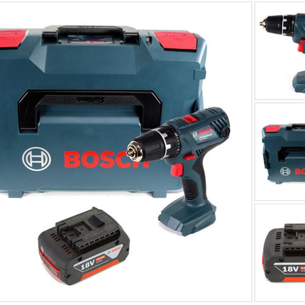 Bosch Professional GSR 18V-21 Akku Bohrschrauber 18V 55Nm + 1x Akku 5,0Ah + L-Boxx - ohne Ladegerät - Toolbrothers