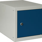 Locker cabinet ( 9000453671 ) light grey/ gentian blue 1 compartments
