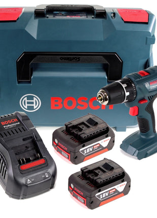 Bosch Professional GSR 18V-21 Akku Bohrschrauber 18V 55Nm + 2x Akku 5,0Ah + Ladegerät + L-Boxx - Toolbrothers