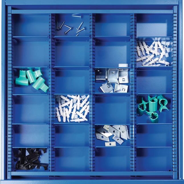 Schubladenunterteilungsmaterial BK 600 ( 9000427009 ) Fronthöhe 100 mm