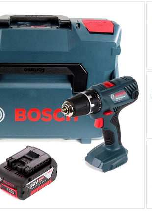 Bosch Professional GSR 18V-21 Akku Bohrschrauber 18V 55Nm + 1x Akku 6,0Ah + L-Boxx - ohne Ladegerät - Toolbrothers