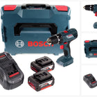 Bosch Professional GSR 18V-21 Akku Bohrschrauber 18V 55Nm + 2x Akku 6,0Ah + Ladegerät + L-Boxx - Toolbrothers