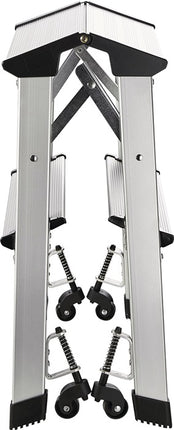 Peldaños plegables ( 9000460135 ) Peldaños incl. plataforma 2 aluminio móvil