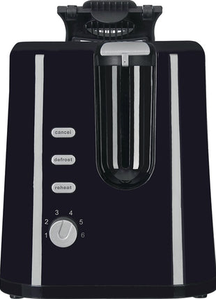 2-Schlitz Toaster TA 3102 swi ( 4000896640 ) 870 W schwarz-Inox 985 g Funktionstasten beleuchtet