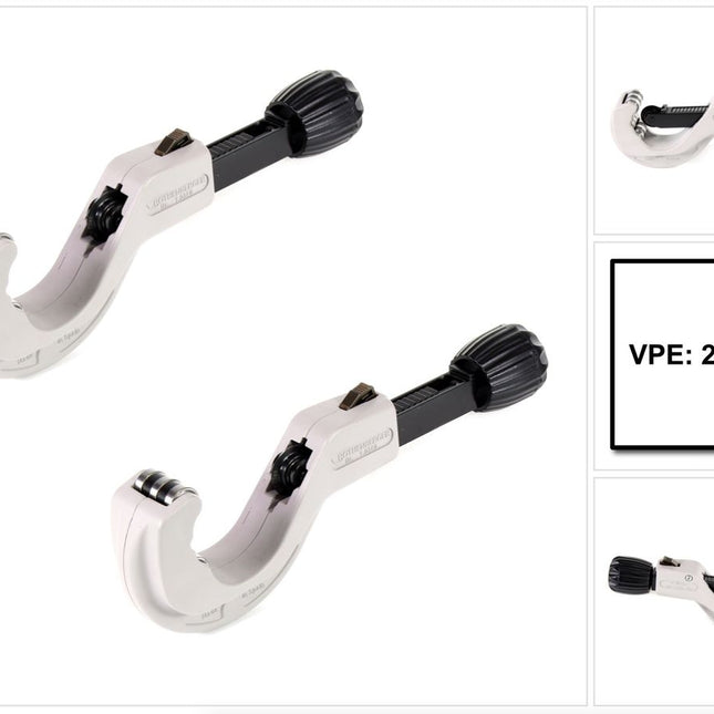 Rothenberger 2x TUBE CUTTER, Rohrabschneider, Inox, 6-60 mm ( 70340 ) - Toolbrothers