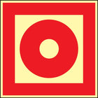 Símbolo de protección contra incendios BGV A8 (3000277577) L148xW148 mm lámina